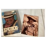 John Wayne Book and Postcard Set