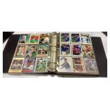 Binder of 28 Pages Containing Unchecked Baseball C