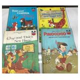 Four Walt Disney Hardcover Storybooks