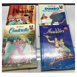 Four Walt Disney Hardcover Childrenï¿½s Books