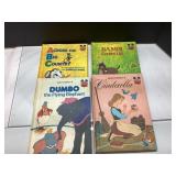 Four Walt Disney Picture Books Featuring Classic S