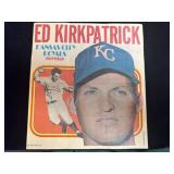 Ed Kirkpatrick Kansas City Royals Baseball Poster