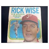 Rick Wise Philadelphia Phillies Pitcher Vintage Po