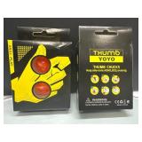 Thumb Yoyo Thumb Chucks Skill Play Toy Lot