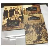 Three Indiana History Books on Hancock County, Ind