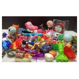 Large Miscellaneous Lot of Small Toys