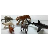 Safari Brand Animal Figurines Set Including Tiger,