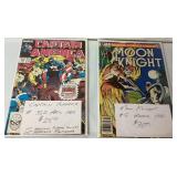 Captain America #352 (April 1989) and Moon Knight