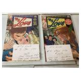 Marvel Comics My Love Issues #3 and #4 (1970)