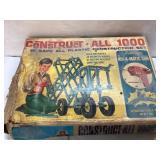 Vintage 1966 Construct-All 1000 Plastic Constructi