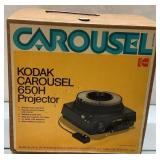 Kodak Carousel 650H Slide Projector with Accessori