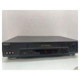 Sony Hi-Fi Stereo VCR with Front Input Ports