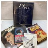 Elvis Presley Book Lot Featuring Commemorative Edi
