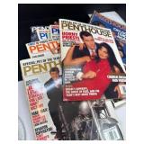 1980ï¿½s-90ï¿½s Penthouse Magazines Featuring Various