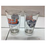 2 NFL Super Bowl XLI Champion Glasses, Indianapoli