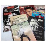 Elvis Magazine Lot Featuring Life and Memorial Edi