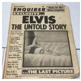 1977 National Enquirer Featuring ï¿½Elvis: The Untol