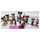 Various Mickey Mouse and Friends Figurines