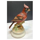 Lefton China Hand-Painted Ceramic Cardinal Figurin
