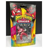 Mighty Morphin Power Rangers Red Ranger Eraser in
