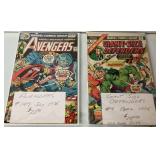 Marvel Comics Avengers #144 and Giant-Size Defende