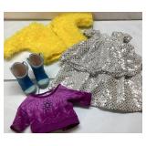 Doll Clothes and Boots Set