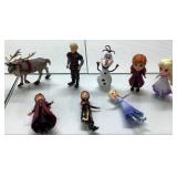 Disney Frozen Figurine Set Featuring Main Characte