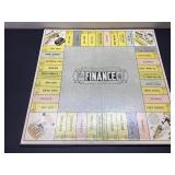 Rare Parker Brothers Finance Game Board
