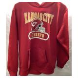 Kansas City Chiefs Red Pullover Hoodie with Kangar
