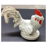 Ceramic Chicken Figurine with Painted Details, 5 I