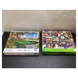 Two New Jigsaw Puzzle Sets, 2000 and 1000 Pieces