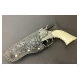 1980s Pony Boy Working Cap Gun with Decorative Hol