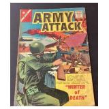 Silver Age War Comic: ï¿½Army Attackï¿½ Issue Featurin
