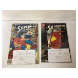 Superman: The Man of Steel #27 and #25 Comic Books