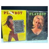 1965-67 Playboy Magazines Featuring Notable Cover