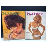 Two 1964 Playboy Magazines Featuring Iconic Covers