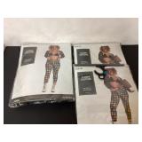 Two Womenï¿½s Clown Costumes with Multicolor Diamond