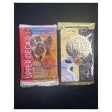 Unopened 1993 Upper Deck Basketball and 1994 Leaf