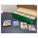 Full Box of Mostly Baseball, Some Football and Bas