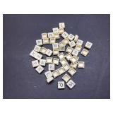 Travel Scrabble Replacement Letter Tiles