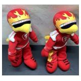 Firestone Racing Mascot Plush Toys, Approximately