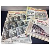 1992 Indianapolis 500 Newspapers and Materials