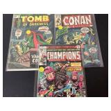 Marvel Comics Group Lot Featuring Tomb of Darkness