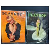 2 1966 Playboy Magazines, October and May Issues