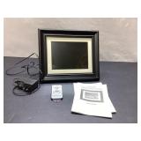 Digital Photo Frame With Remote, Power Adapter, an