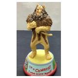 Lion Figure Music Box Featuring ï¿½Iï¿½m a Cowardï¿½ Tex