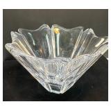 Lead Crystal Scalloped-Edge Bowl