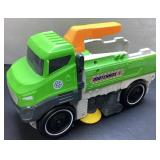 Matchbox Street Cleaner Toy Truck with Handle, Gre