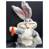 Vintage 1962 Mattel Talking Bugs Bunny Plush Puppe