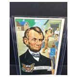 Abraham Lincoln US Presidents Trading Card by T.C.